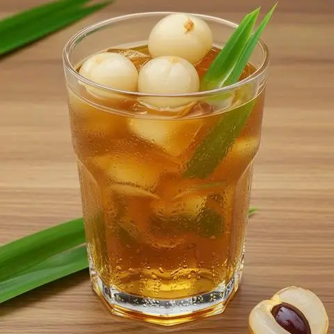 Hình ảnh Trà Nhãn Lá Dứa