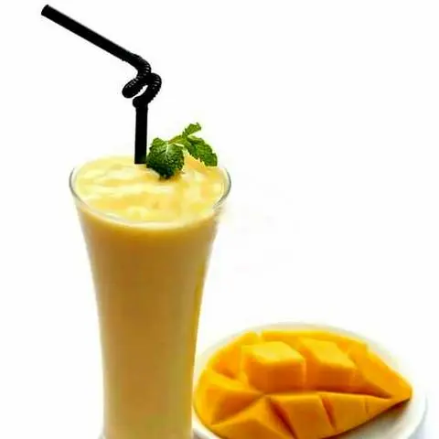 Hình ảnh Sinh tố xoài nhiệt đới