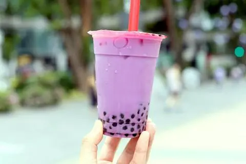 Hình ảnh Trà sữa nho