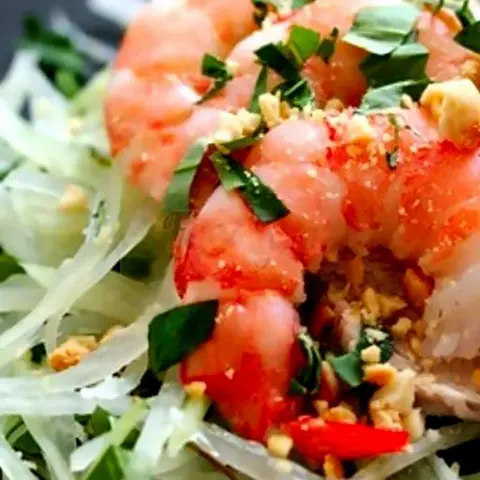 Hình ảnh Gỏi đu đủ tôm thịt
