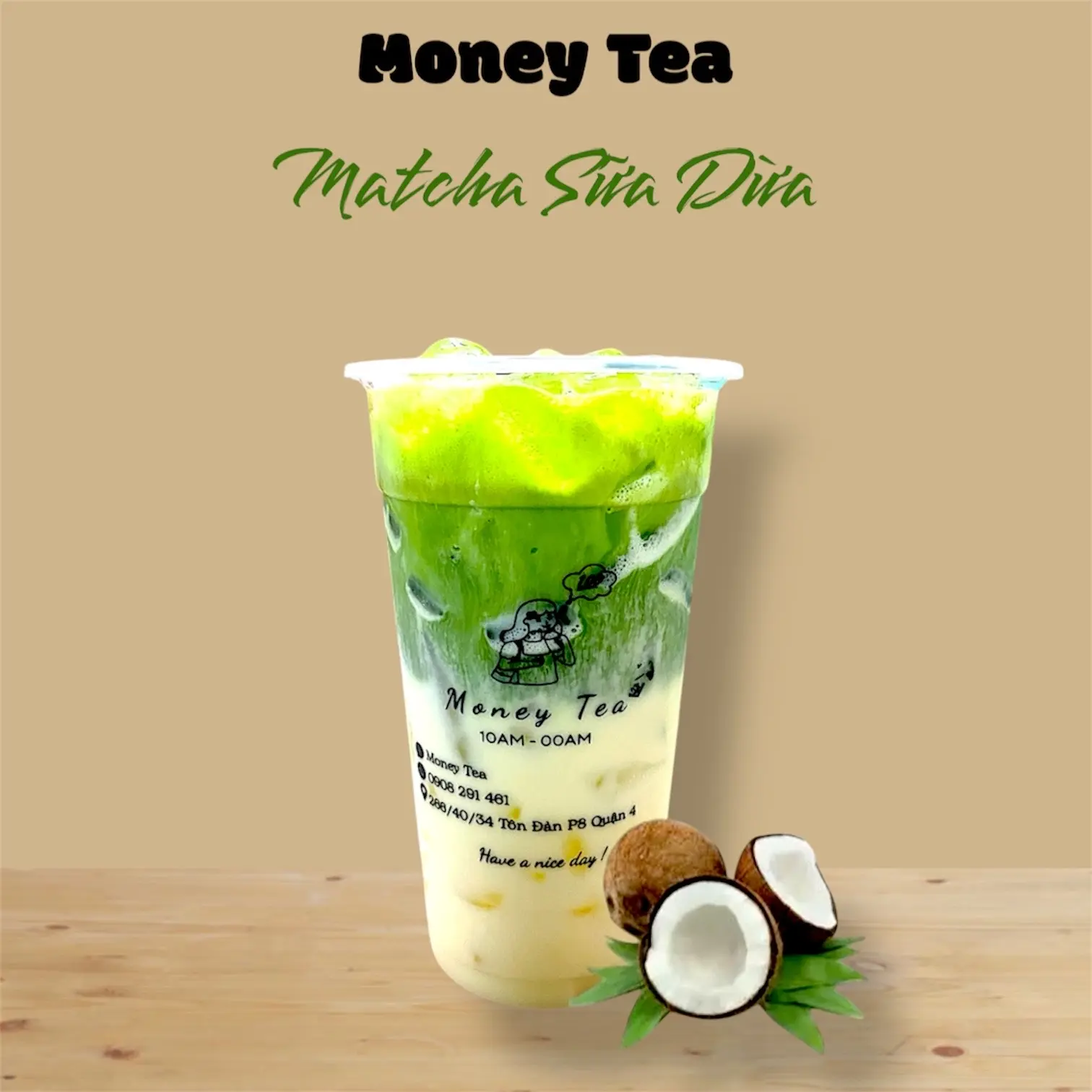 Hình ảnh Matcha việt quất - Ly 700ml