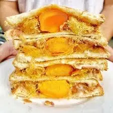 Hình ảnh Sandwich trứng chà bông