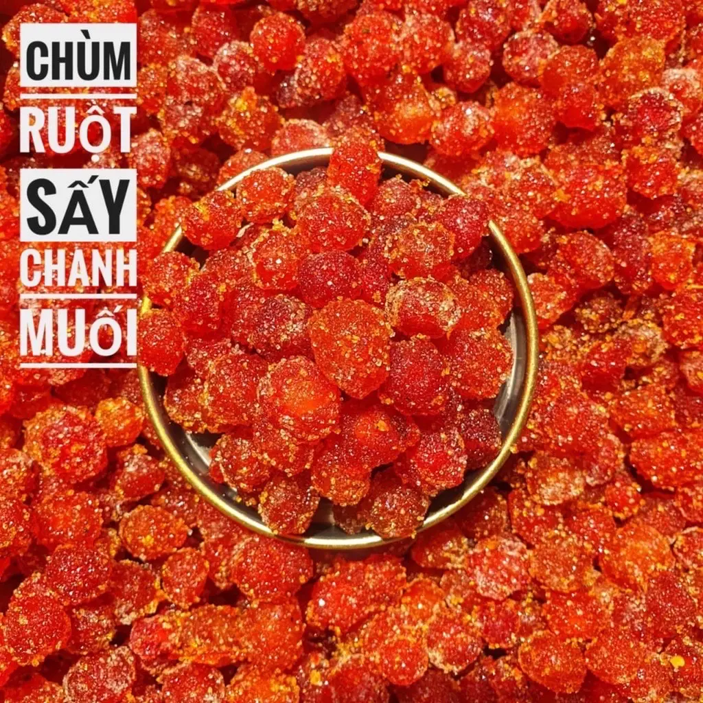 Hình ảnh Chùm Ruột Sấy Chanh Muối - Hủ 400g