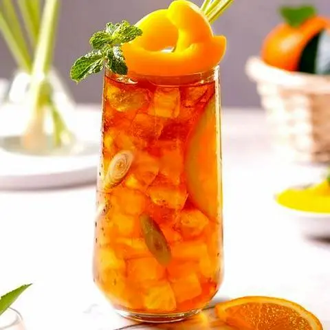 Hình ảnh Trà đào cam sả - size 500ml