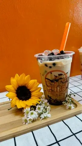 Hình ảnh Dâu Sữa Lắc Trân Châu Đen