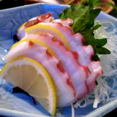 Hình ảnh S02 - Tako sashimi - Bạch tuộc