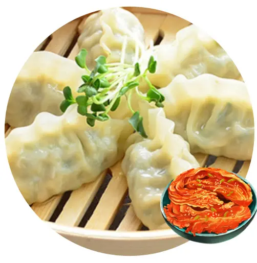 Hình ảnh Mandu thịt & kimchi hấp - 고기김치찐만두