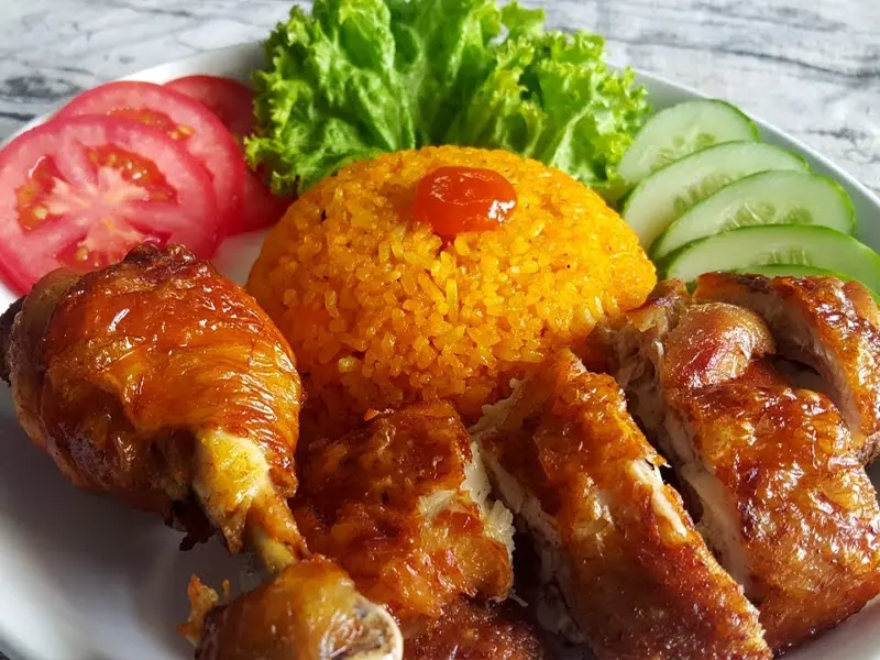 Hình ảnh Cơm đùi góc tư nước mắm