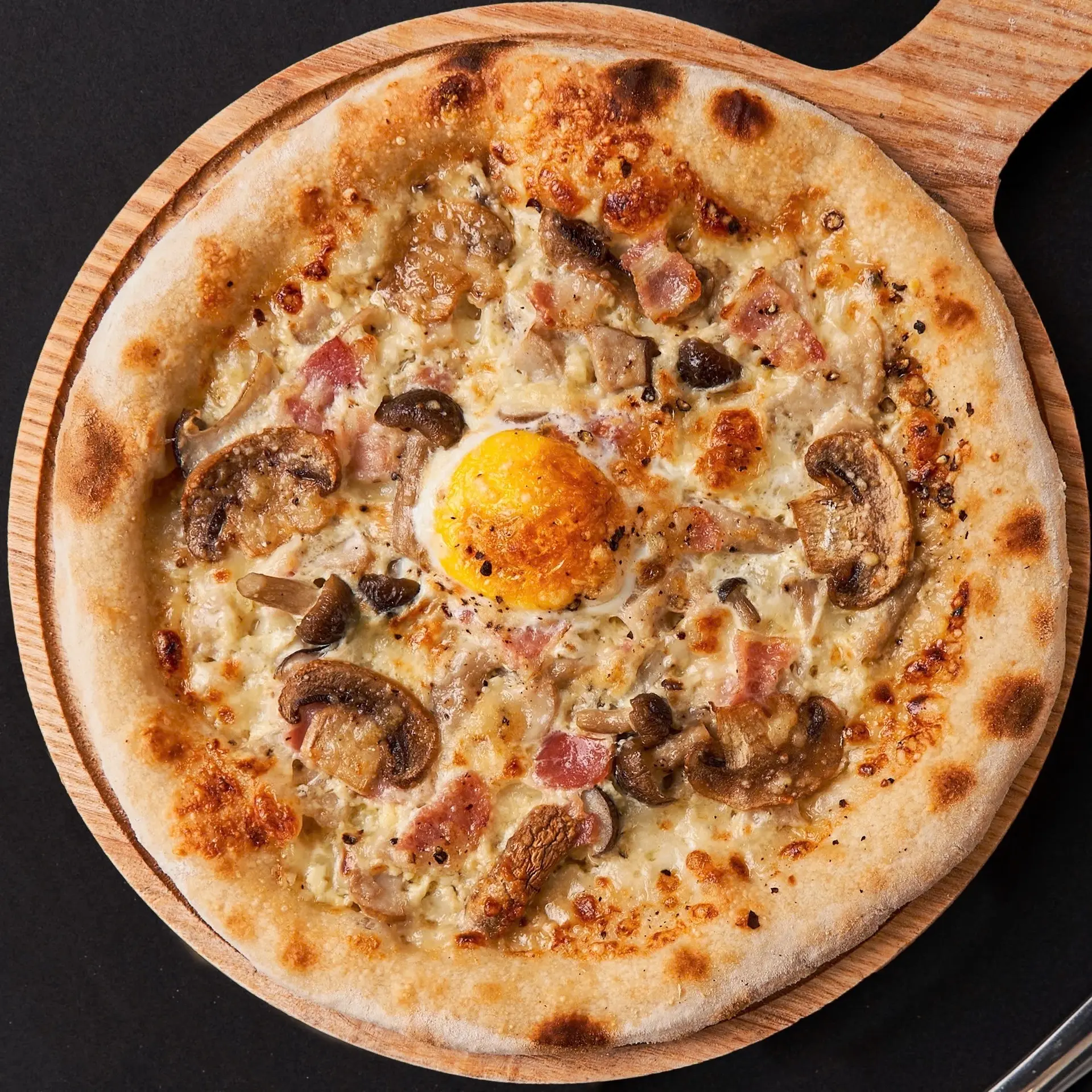 Hình ảnh Pizza Carbonara