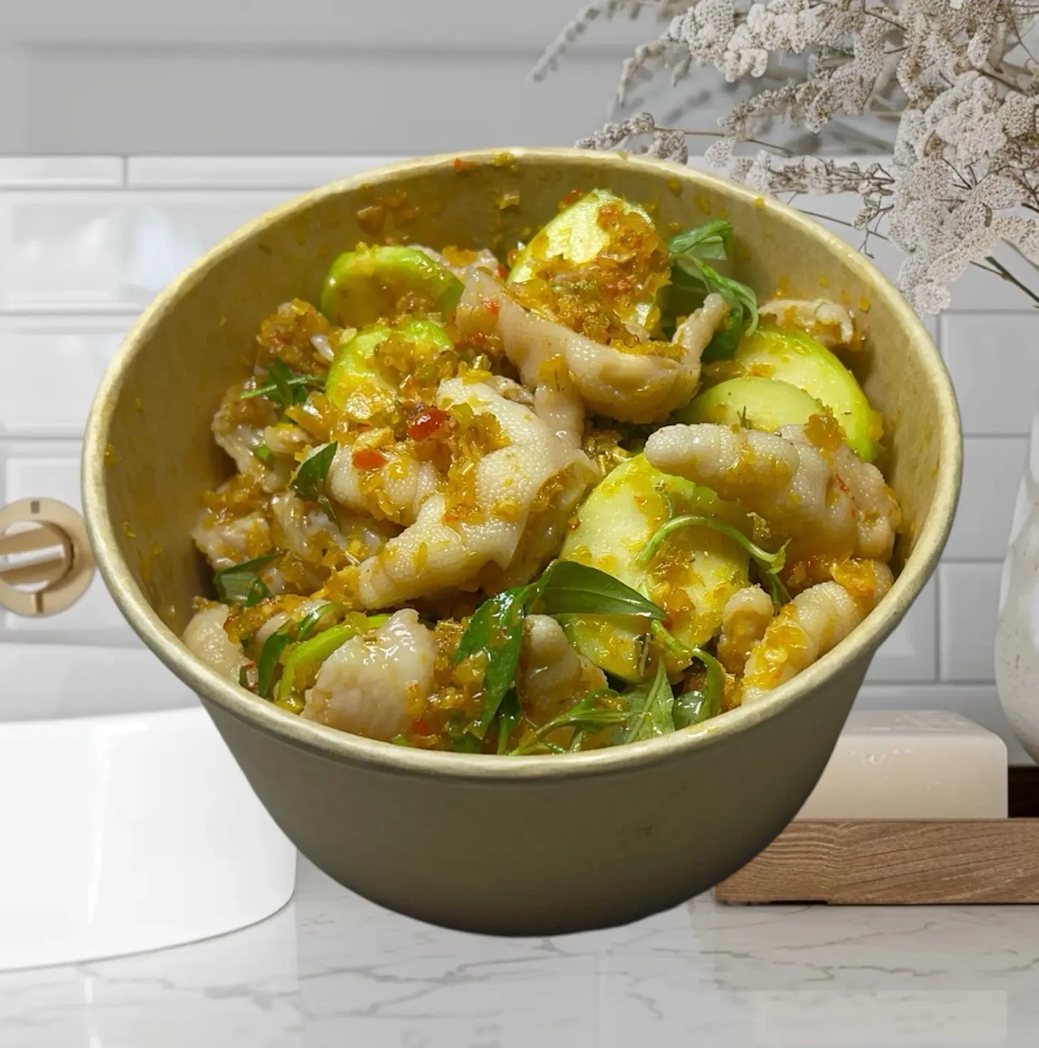 Hình ảnh Chân gà rút xương xóc cóc sa tế  - Lớn