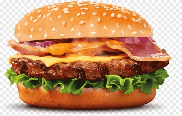 Hình ảnh Hamburger bò trứng