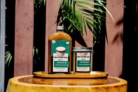 Hình ảnh Combo 1 cafe sữa 500ml + 1 hũ kem Buôn Mê Thuột 500ml