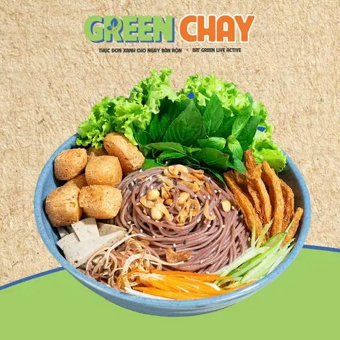 Hình ảnh Bún trộn tươi sắc