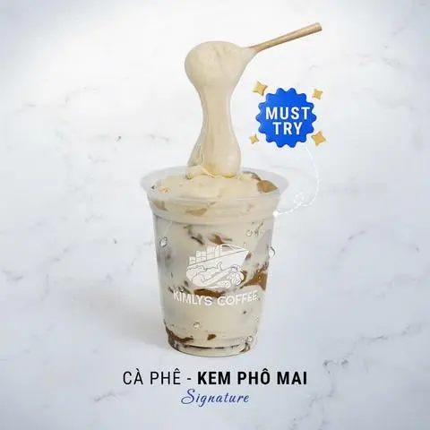 Hình ảnh Cà phê kem phô mai dẻo