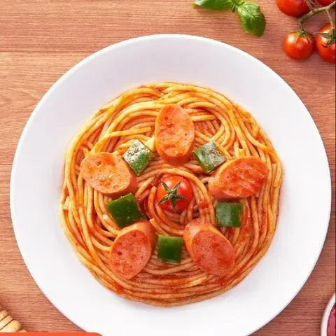 Hình ảnh Mì Ý xúc xích kiểu Nhật