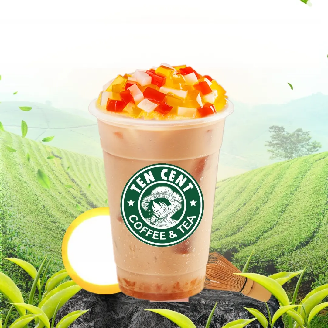 Hình ảnh Trà sữa thạch trái cây