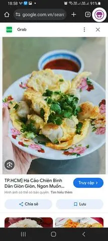 Hình ảnh há Cảo chiên trứng 