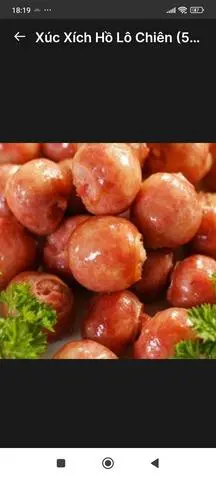 Hình ảnh Xúc xích hồ lô 4 Viên 