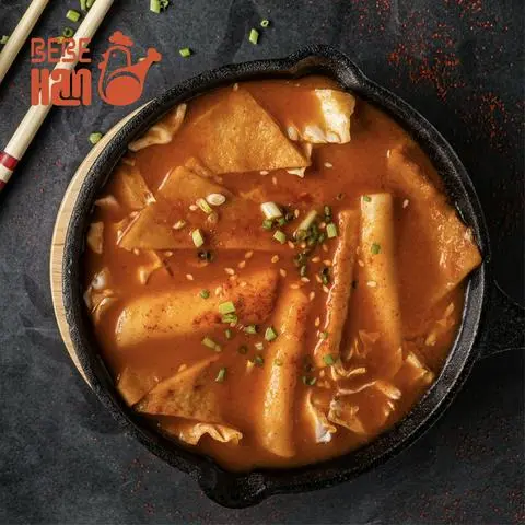 Hình ảnh Bánh gạo xào cay