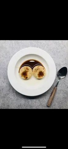 Hình ảnh 2 flan cafe trân châu