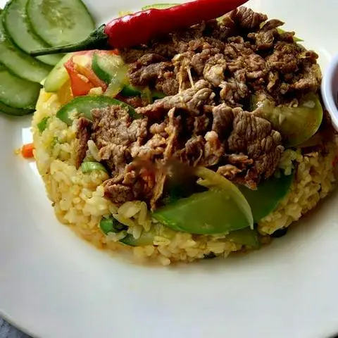 Hình ảnh Cơm bò xào sa tế