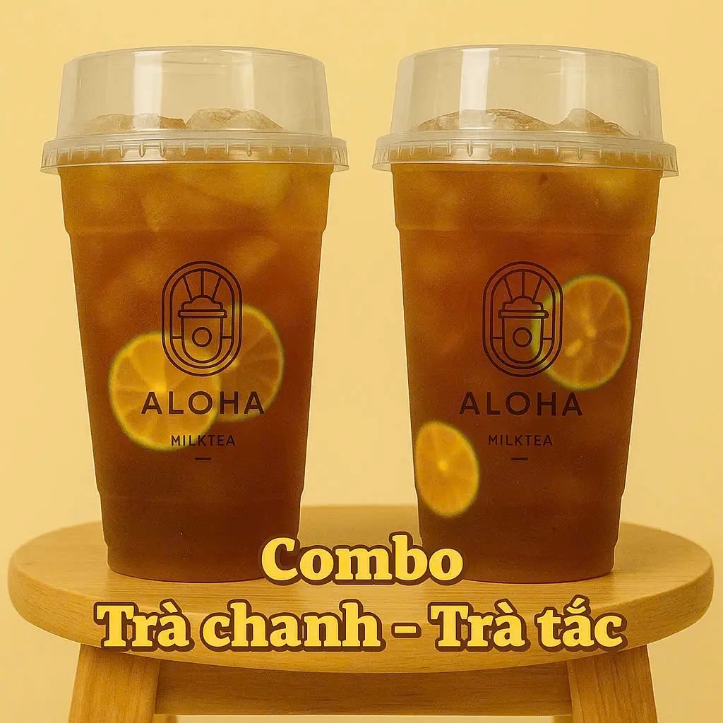 Hình ảnh Bộ đôi giải nhiệt mùa nóng [Trà chanh - Trà tắc]