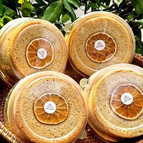Hình ảnh Bông lan cam hồng trà