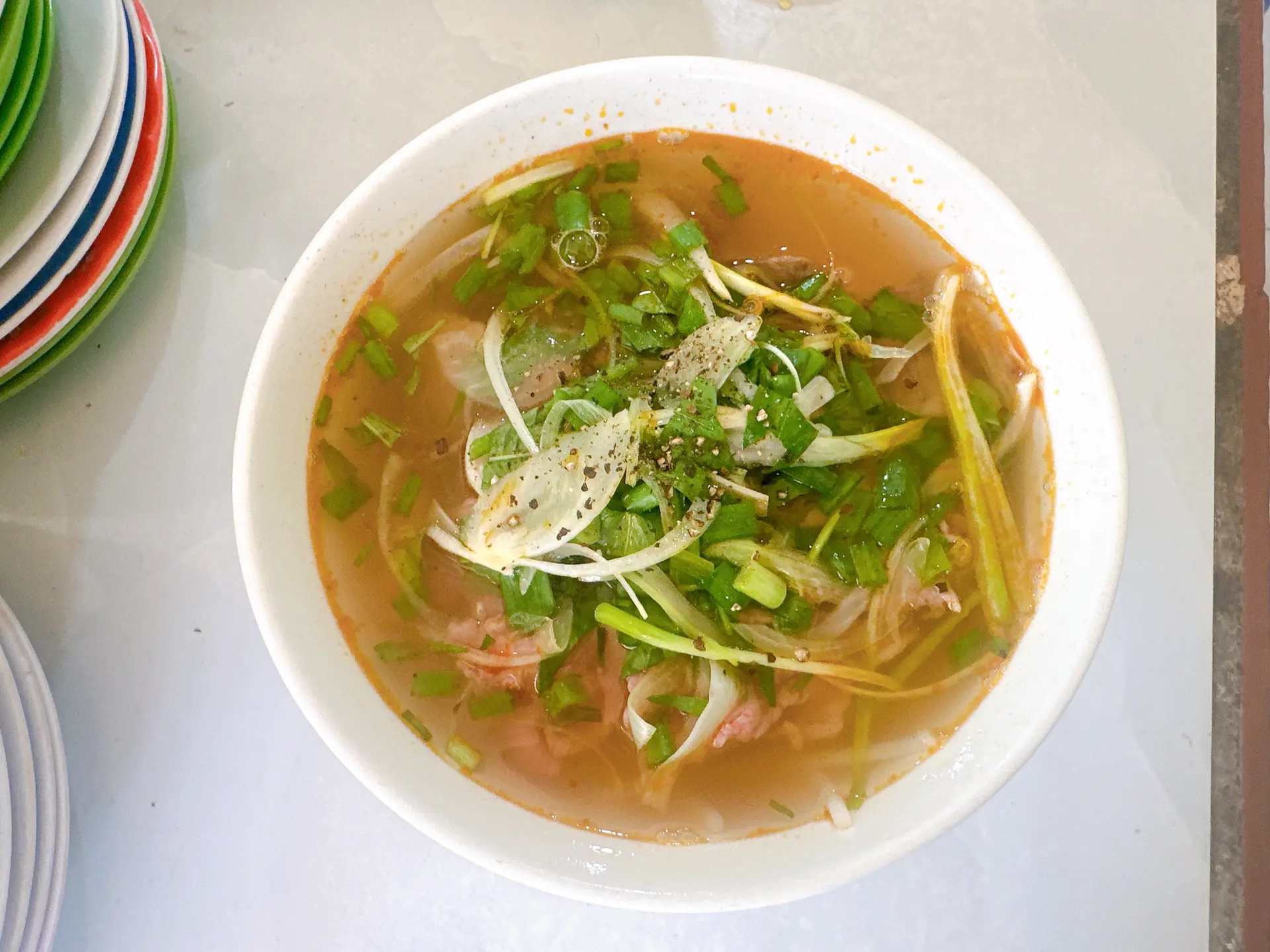 Hình ảnh Bún bò tái