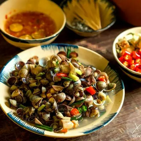 Hình ảnh Hến xào cay