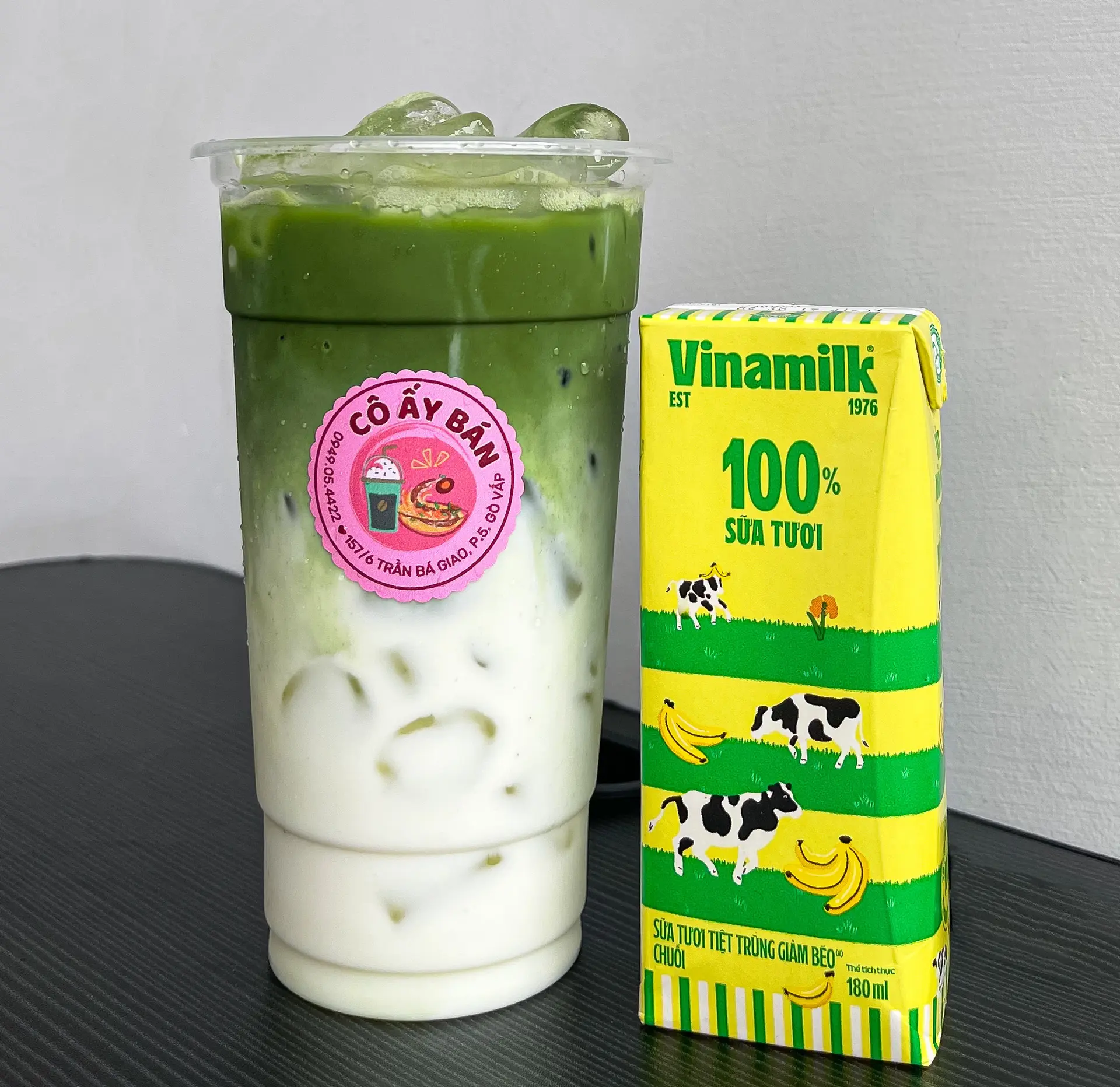 Hình ảnh Matcha Latte Sữa Chuối 