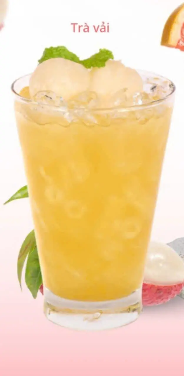 Hình ảnh TRÀ VẢI HOA HỒNG 