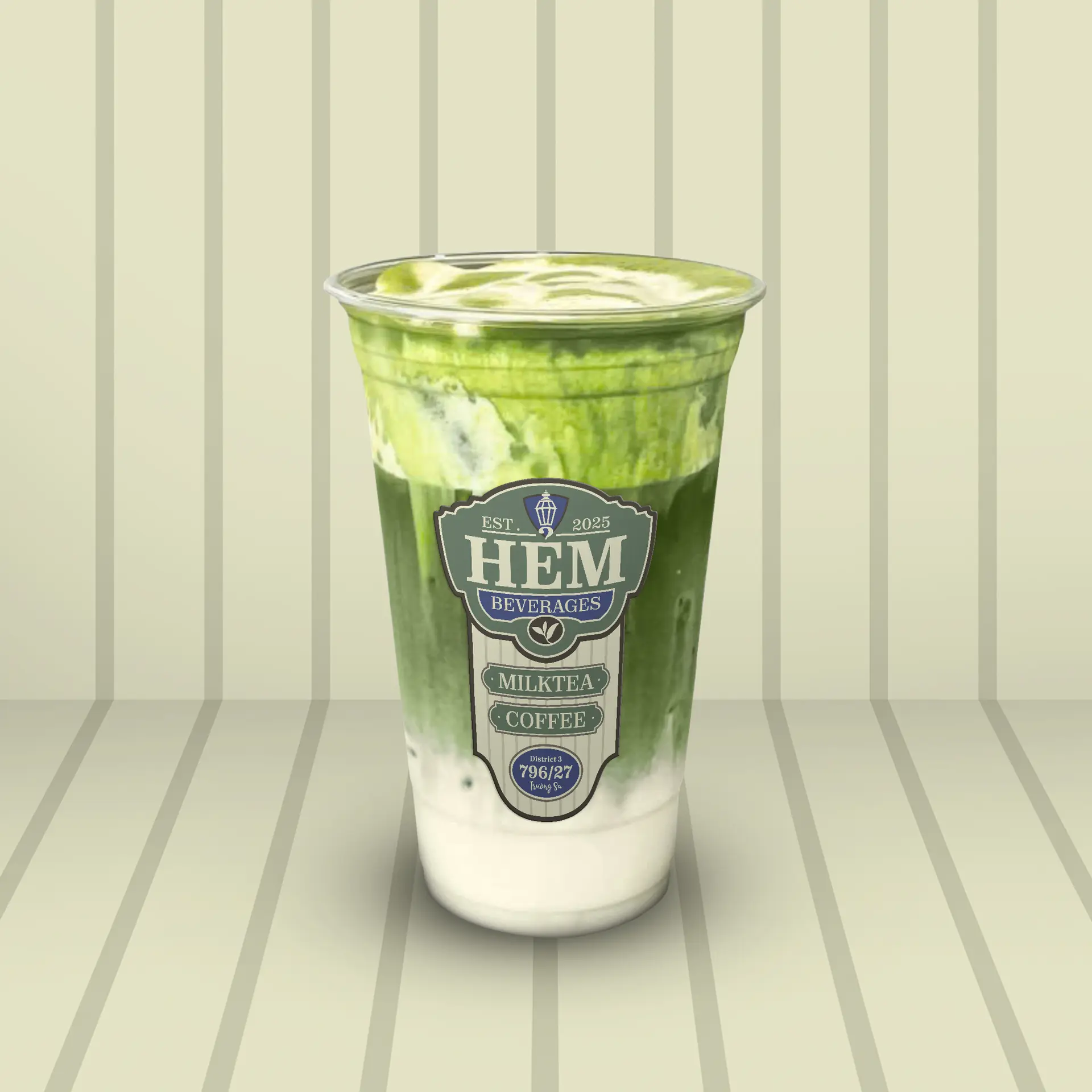 Hình ảnh Matcha Latte Kem Muối