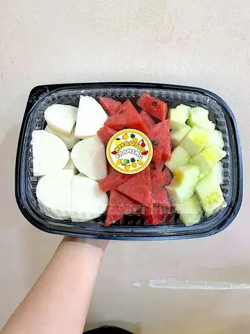 Hình ảnh Set dưa hấu - dưa gang - củ sắn ( hộp 600gr-650gr)