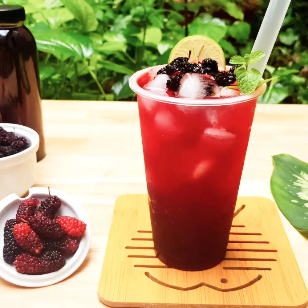 Hình ảnh Trà Dâu Tằm Tươi