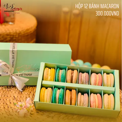 Hình ảnh Hộp 12 bánh macaron