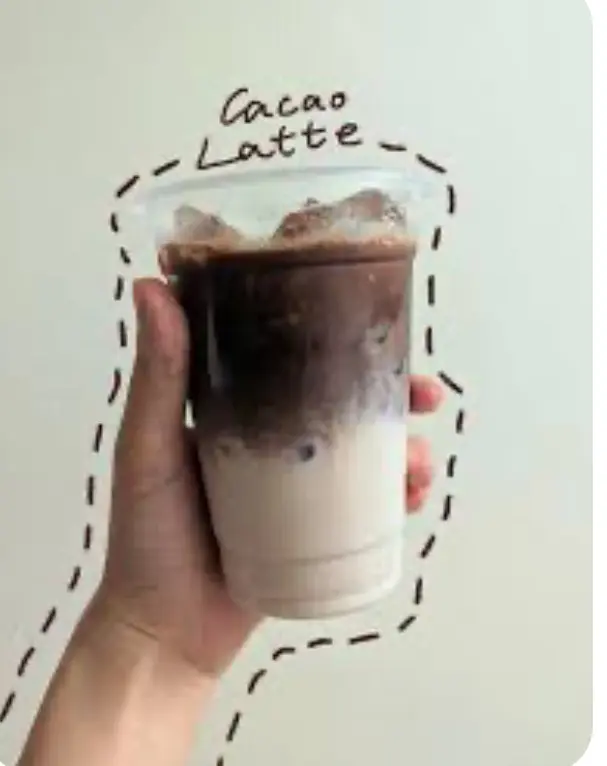 Hình ảnh Cacao Latte-카카오 라떼