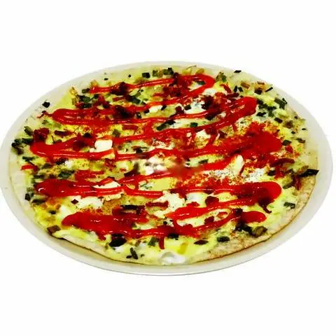 Hình ảnh Bánh tráng nướng Trứng gà - khô bò - phô mai