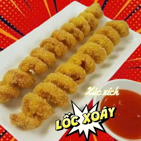 Hình ảnh Xúc xích lốc xoáy