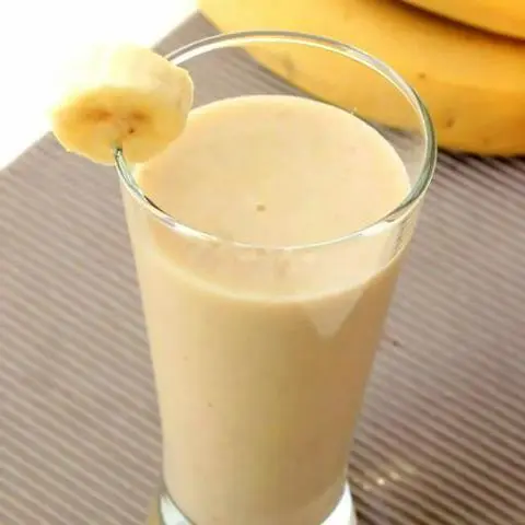 Hình ảnh Sinh tố cookie chuối