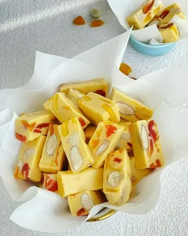 Hình ảnh Kẹo nougat ăn kiêng siêu hạt