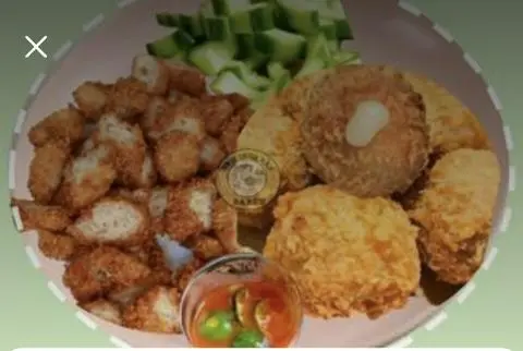 Hình ảnh Combo Phố Cổ lớn (2 nem chua chiên, 2 dồi sụn,8 đậu hũ, 1 chả cốm, 3 bo lá lốt,3 chả giò)