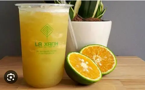 Hình ảnh Nước mía ép cam ly khổng lồ 