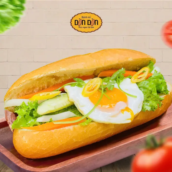 Hình ảnh Bánh Mì Ốp La 1 Trứng