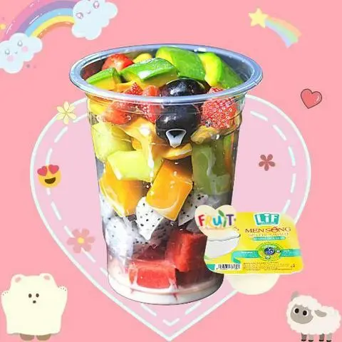 Hình ảnh Trái cây dầm Yogurt - 800ml