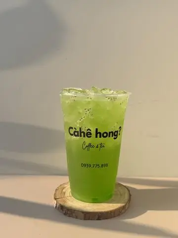 Hình ảnh Trà dưa lưới hạt chia