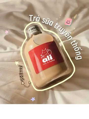 Hình ảnh Trà sữa truyền thống chai ú - 500ml