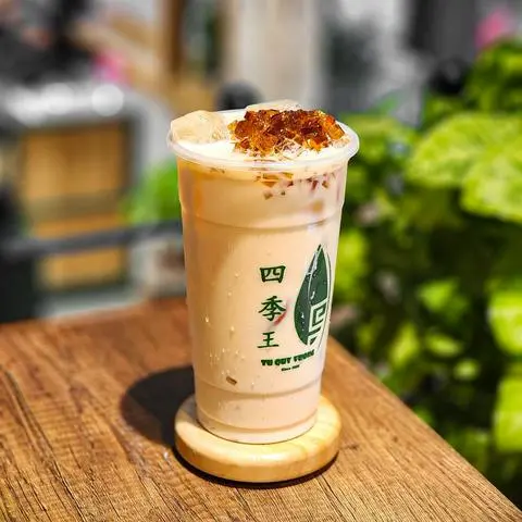Hình ảnh Hoa Trà Sữa Tứ Quý Vương