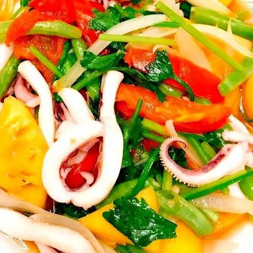Hình ảnh Mực xào chua ngọt