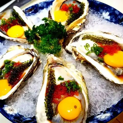 Hình ảnh S12 - Nama Kaki sashimi - Hàu chanh