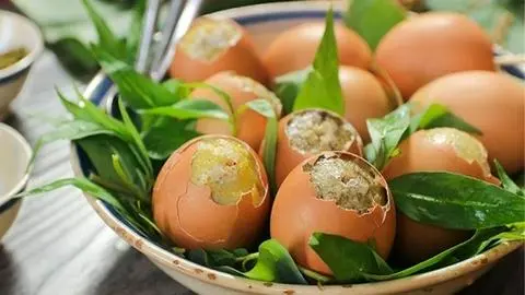 Hình ảnh Hột gà nướng